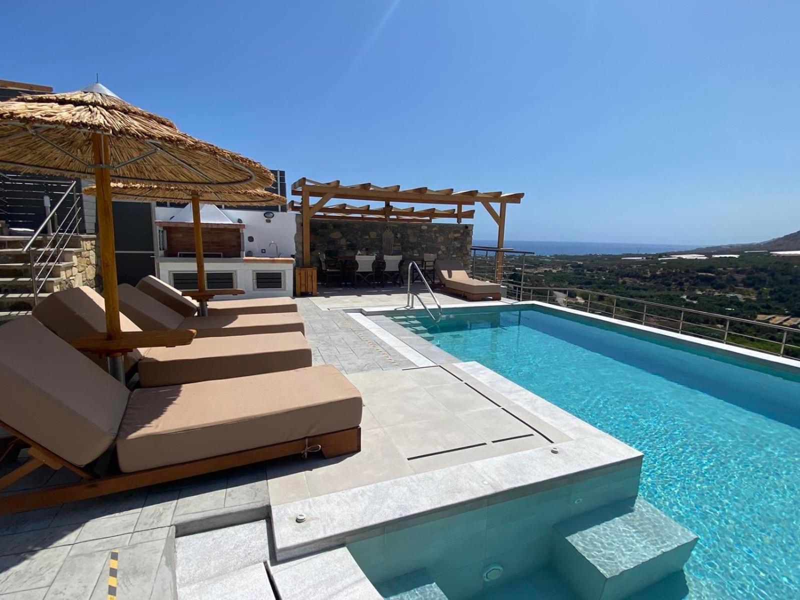 Mediterranean View Villa Makriyialós Luaran gambar