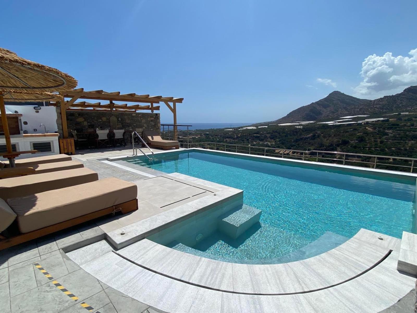 Mediterranean View Villa Makriyialós Luaran gambar