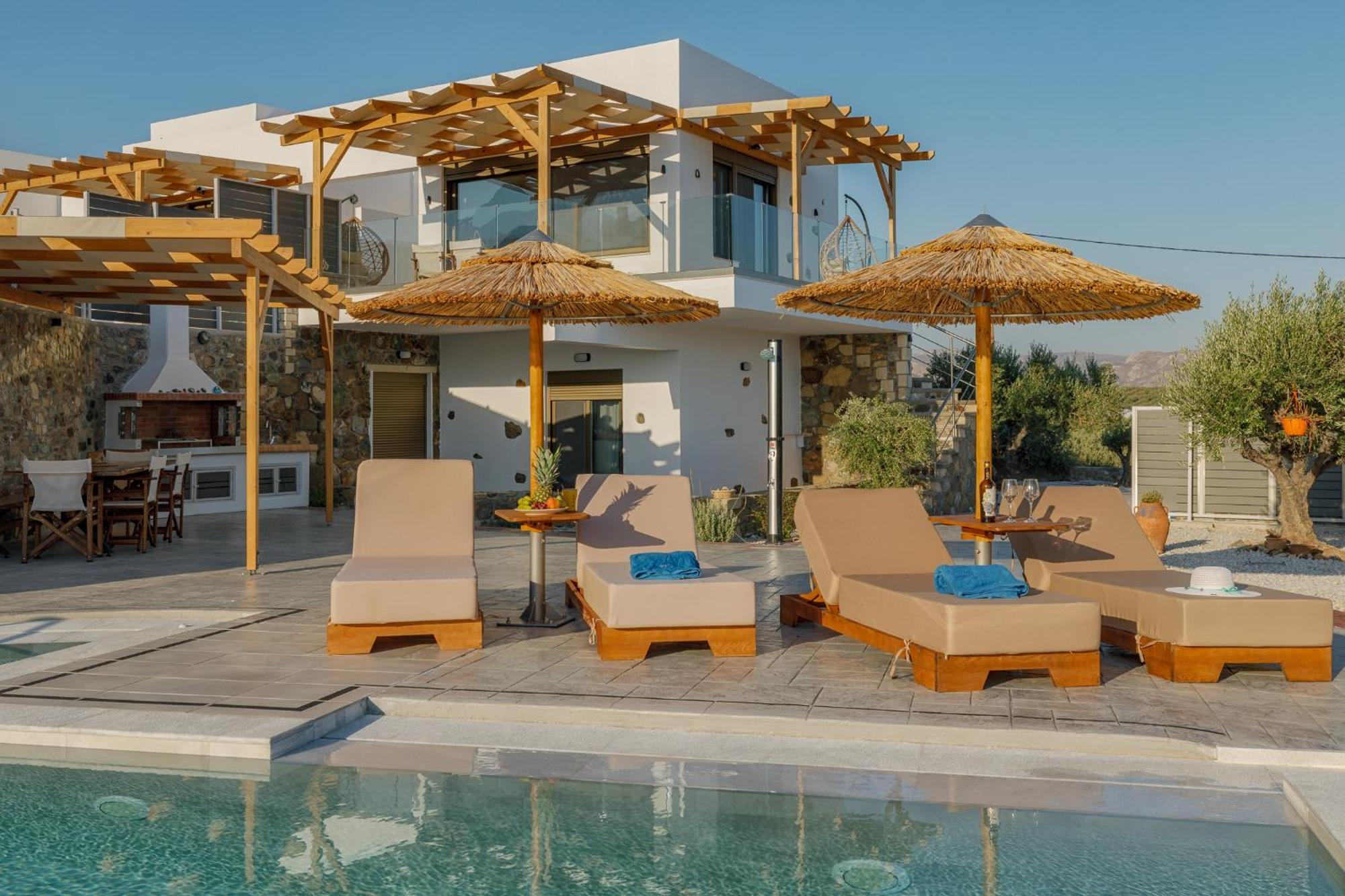 Mediterranean View Villa Makriyialós Luaran gambar