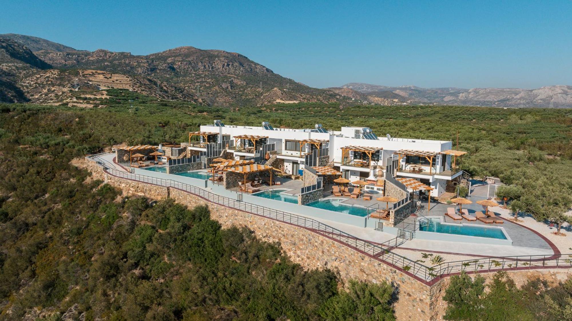 Mediterranean View Villa Makriyialós Luaran gambar